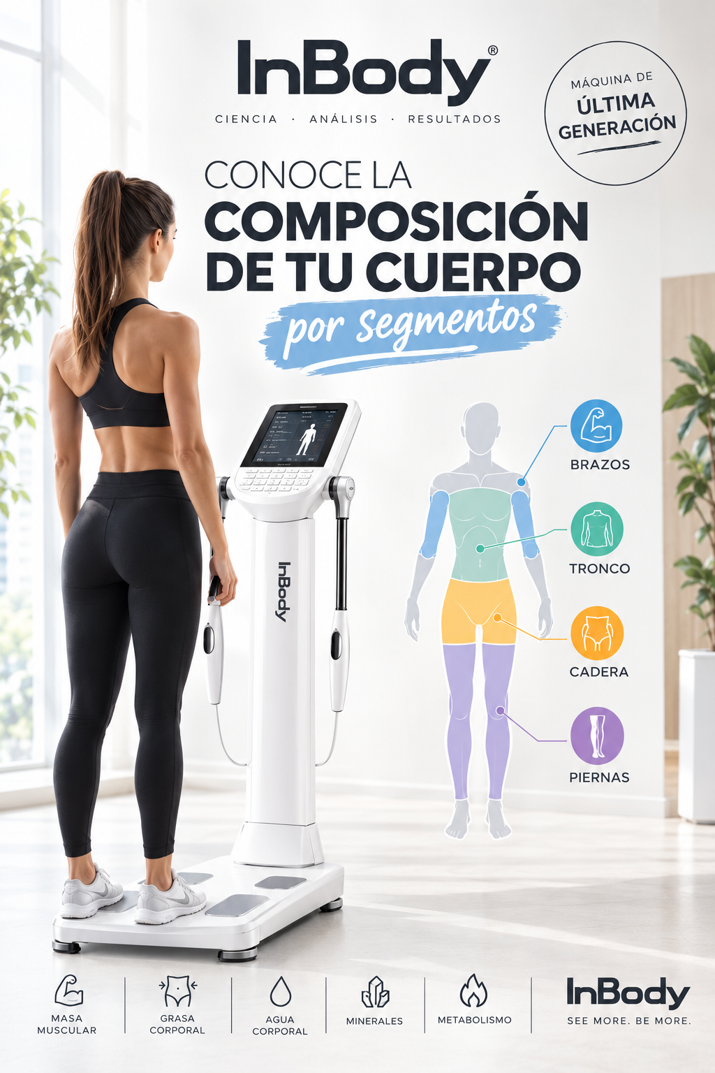 Valoraciones InBody — composición corporal por segmentos